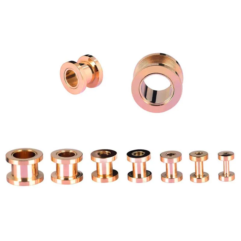 Fashion Piercing orelha Catilagem Ear Expanders Saddle Stretchers Stone and Hollow Tunnels Plugs Stainless Steel Body Jewelry | Украшения и