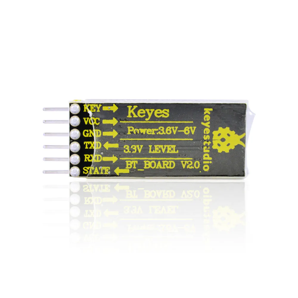 Keyestudio HC 05 беспроводной модуль приемопередатчика Bluetooth RF для Arduino Bottom Master