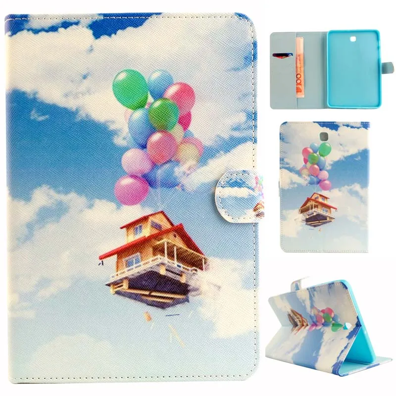 Высокое качество мультфильм печати Стенд ТПУ чехол держатель карты Обложка для