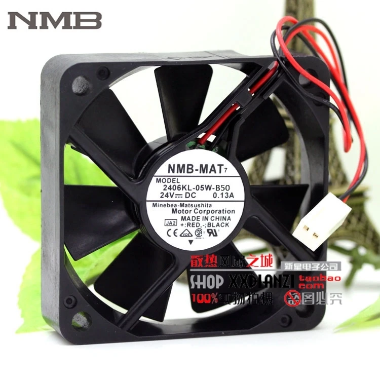 Бренд для NMB 2406KL 05W B50 6015 24В 6 см 0.13A маленький двигатель Инвертор Вентилятор