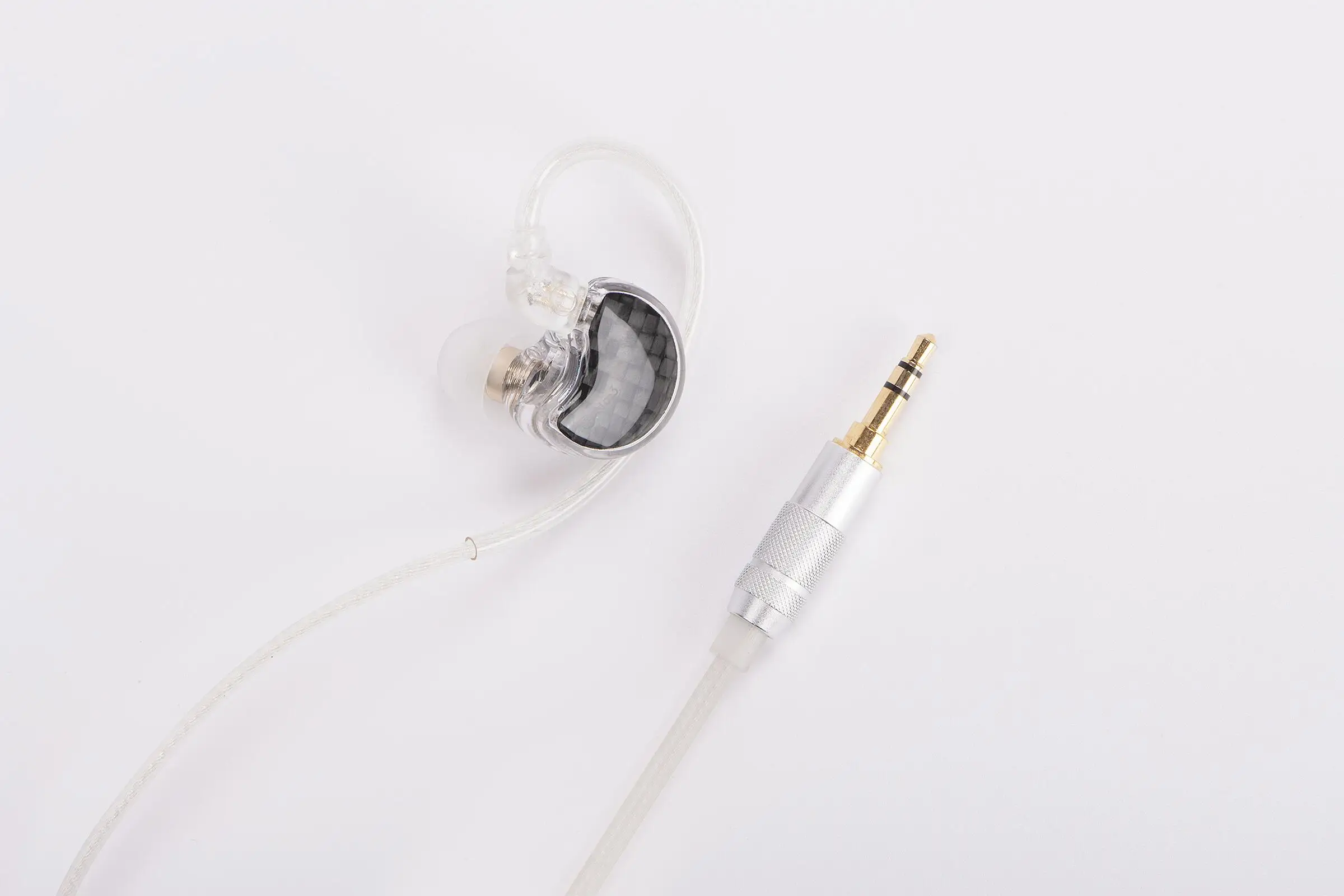 NO.3 Carbon TFZ № 3/№ 3 Ti Динамический драйвер 2pin 0,78 мм прозрачный Hi-Fi съемные наушники-вкладыши IEMs - Цвет: NO.3 Carbon