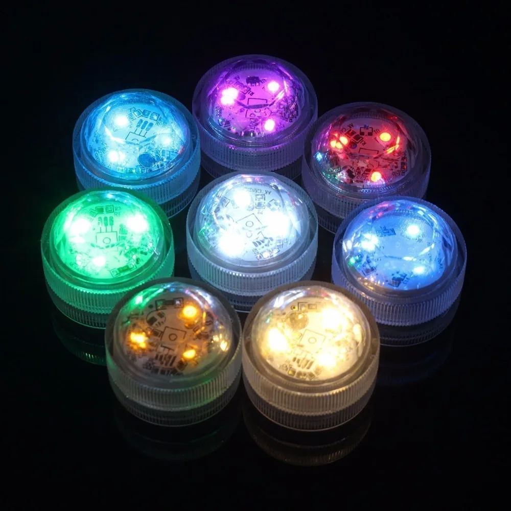 20PCS/Lot Mini Waterproof submersible LED Small Battery Operated Led Lights for Paper Lantern Party Wedding Decoration mariage | Освещение
