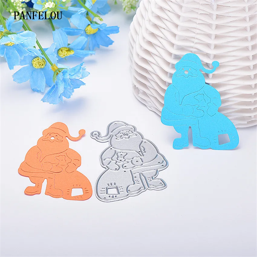 PANFELOU металлическое ремесло бороды старики Рождественская бумага высекающие