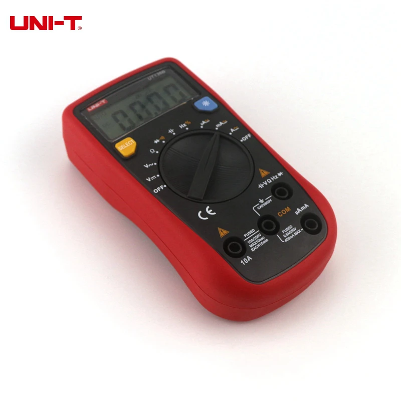 UNI-T UT136B Мини Портативный цифровой мультиметр AC/DC Вольт Amp Cap Herz. Диагностический