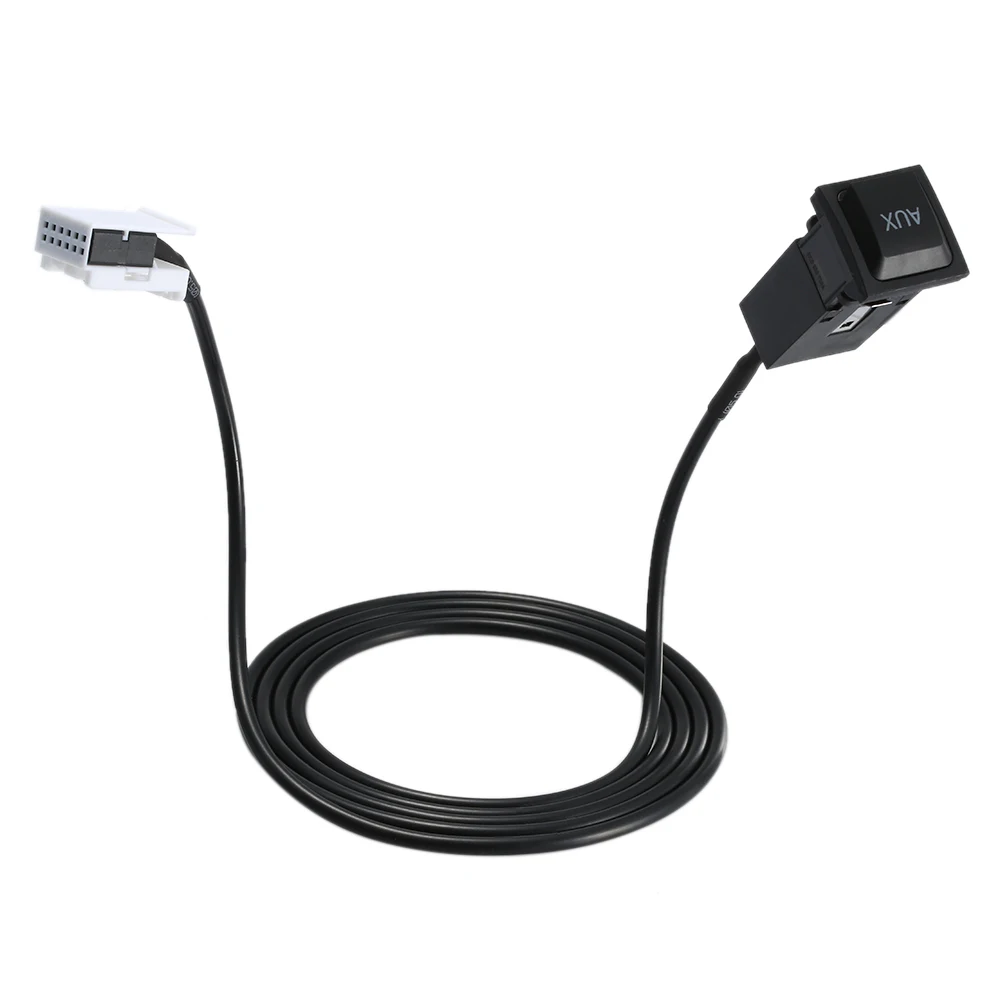 KKmoon AUX In Socket Switch Plug Ip-Bus музыкальный аудио интерфейс для VW Passat B6 B7 CC Touran POLO 1999-2004 Facelift