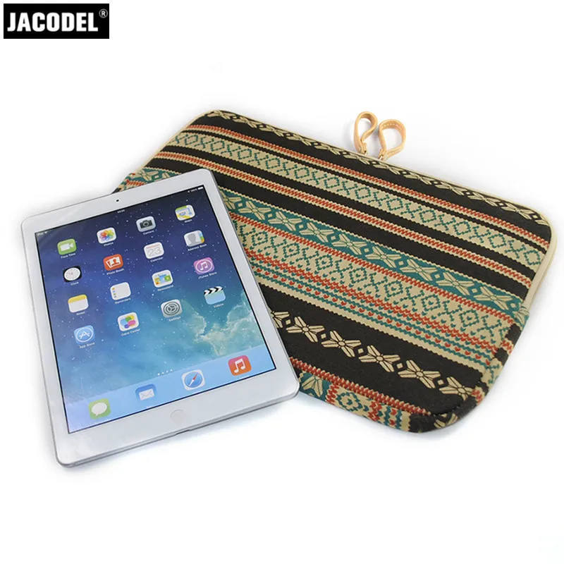 Jacodel полосатый 15 14 дюймов ноутбука гильзы сумка для MacBook Pro ASUS Ipad lenevo HP Xiaomi Air 13