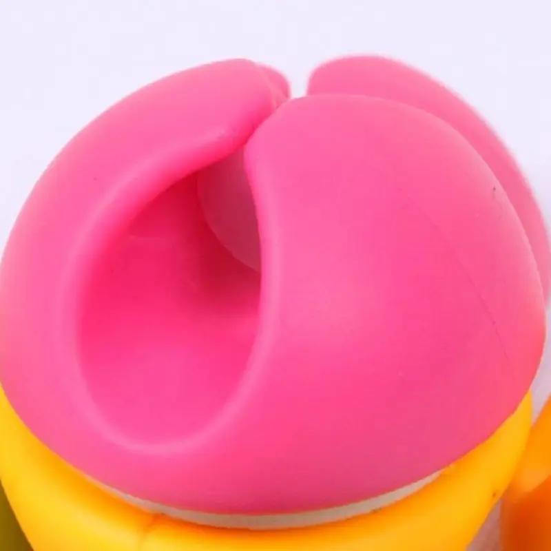 2500 шт. привлекательный зажим для кабеля стол аккуратный провод падение свинца USB