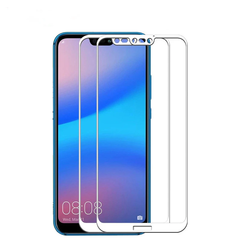 Полное покрытие из закаленного стекла для Huawei P20 Pro Mate 10 20 P10 Lite P Smart Nova3 3i Защита