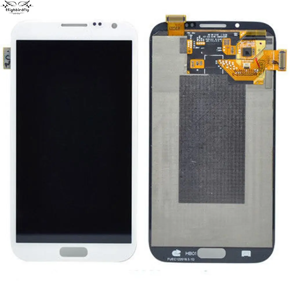 Amoled для Samsung Galaxy Note 2 N7100 N7105 ЖК-экран + сенсорный дигитайзер сборка | Мобильные