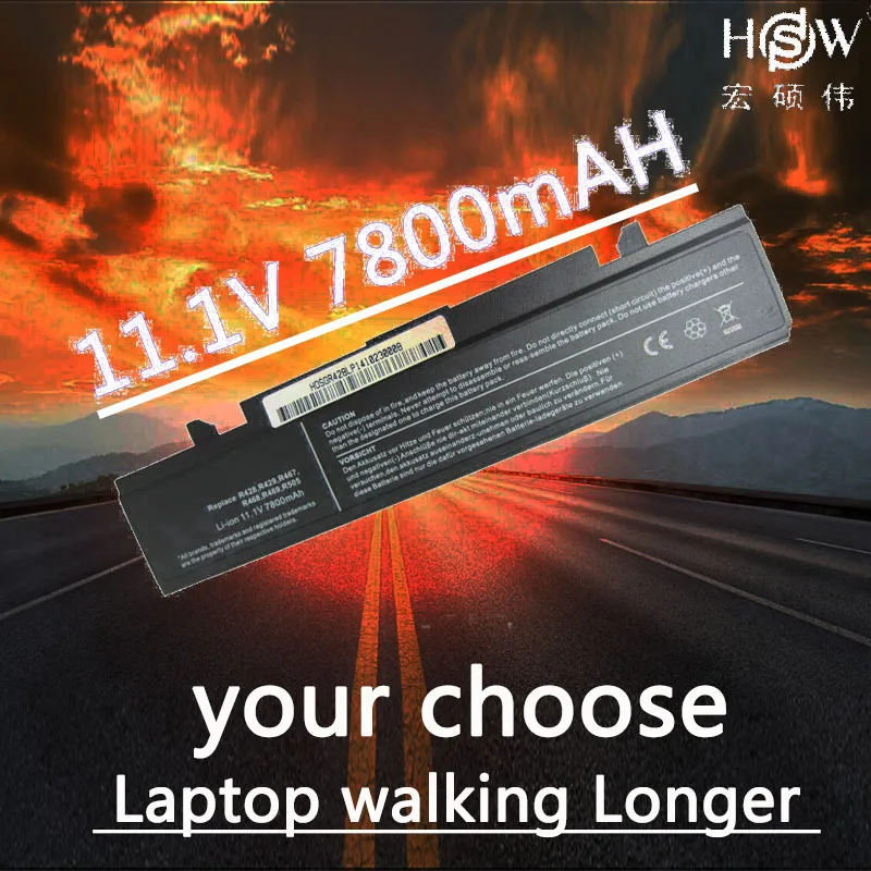 Аккумулятор HSW для Samsung R530 R540 R428 аккумулятор R519 Q430 Q528 R528 с |Аккумуляторы ноутбуков|