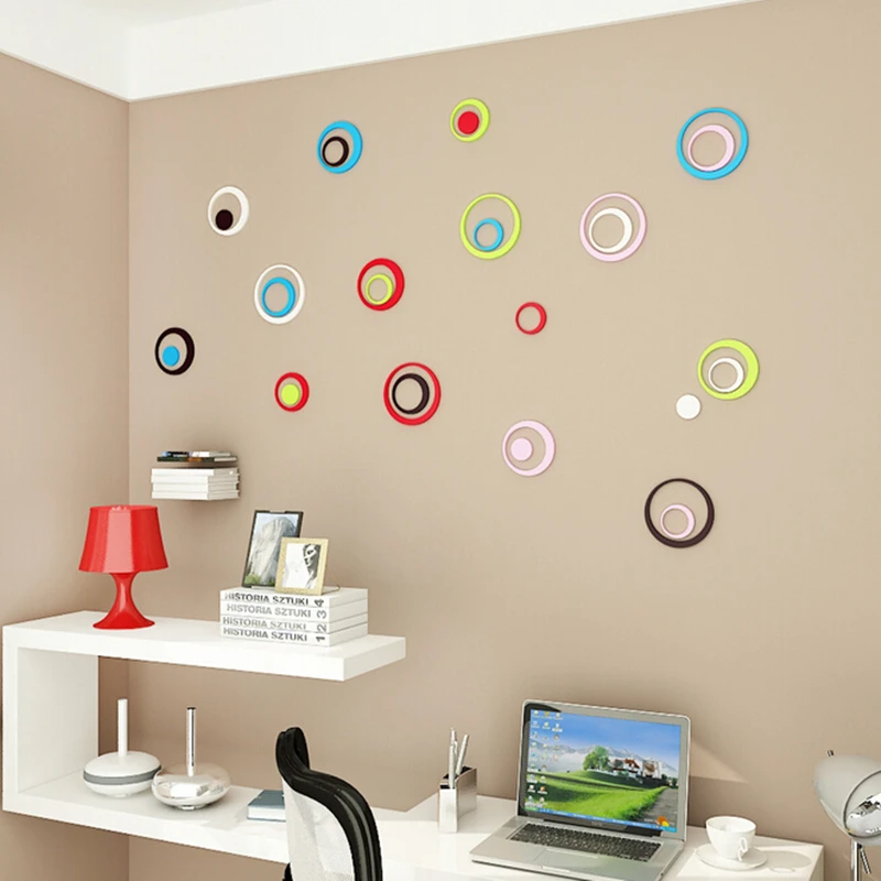 Настенная 3D наклейка со съемными звеньями настенная Постер сделай сам для