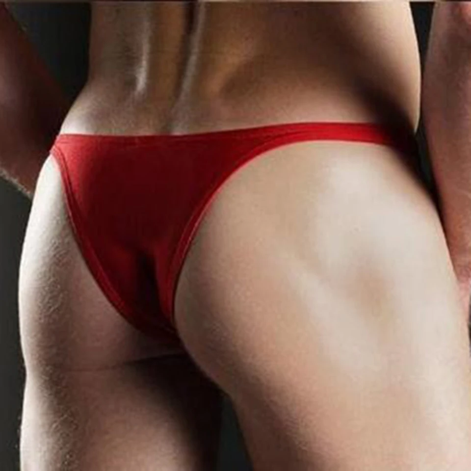 Мужские с низкой посадкой G string homme сексуальное нижнее белье для геев чехол пениса