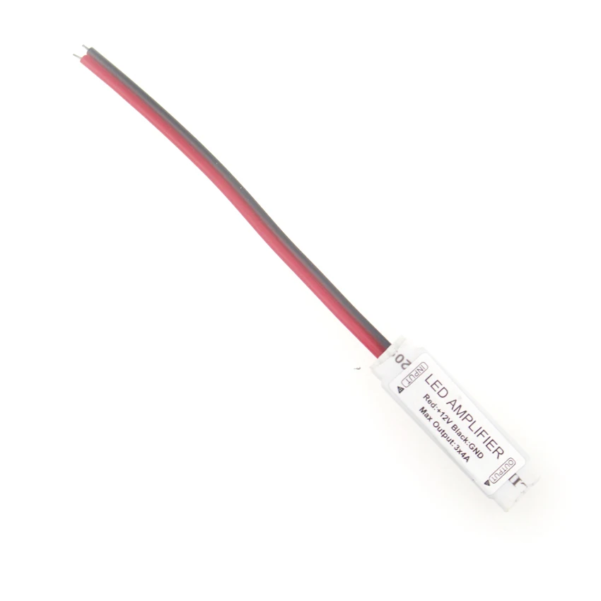 Dc 12v 12a 144w led rgb усилитель, усилитель rgb 3528 5050 led светильник