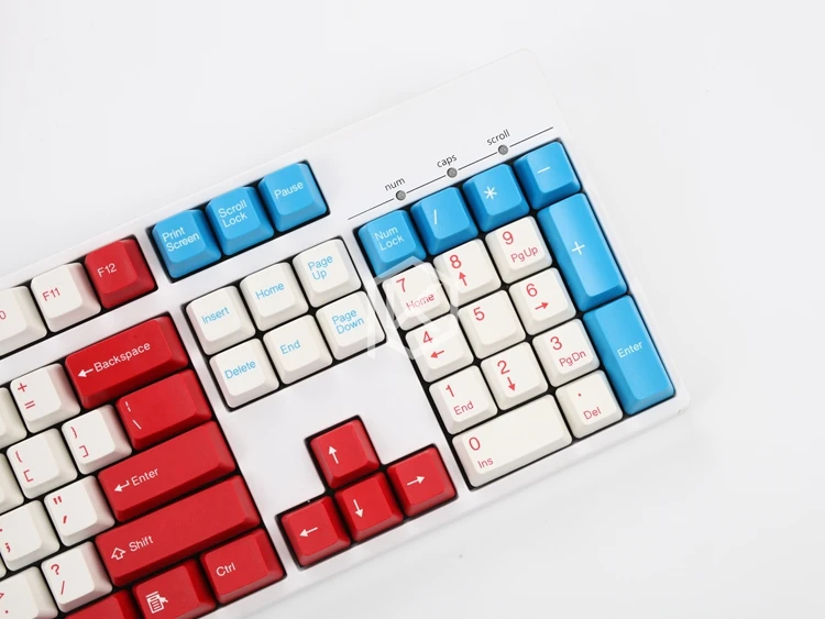 Taihao abs двойные колпачки для игр diy механическая клавиатура цвета Капитан Америка