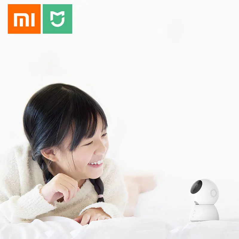 Камера видеонаблюдения Xiaomi MiJia домашняя панорамная Инфракрасная камера с