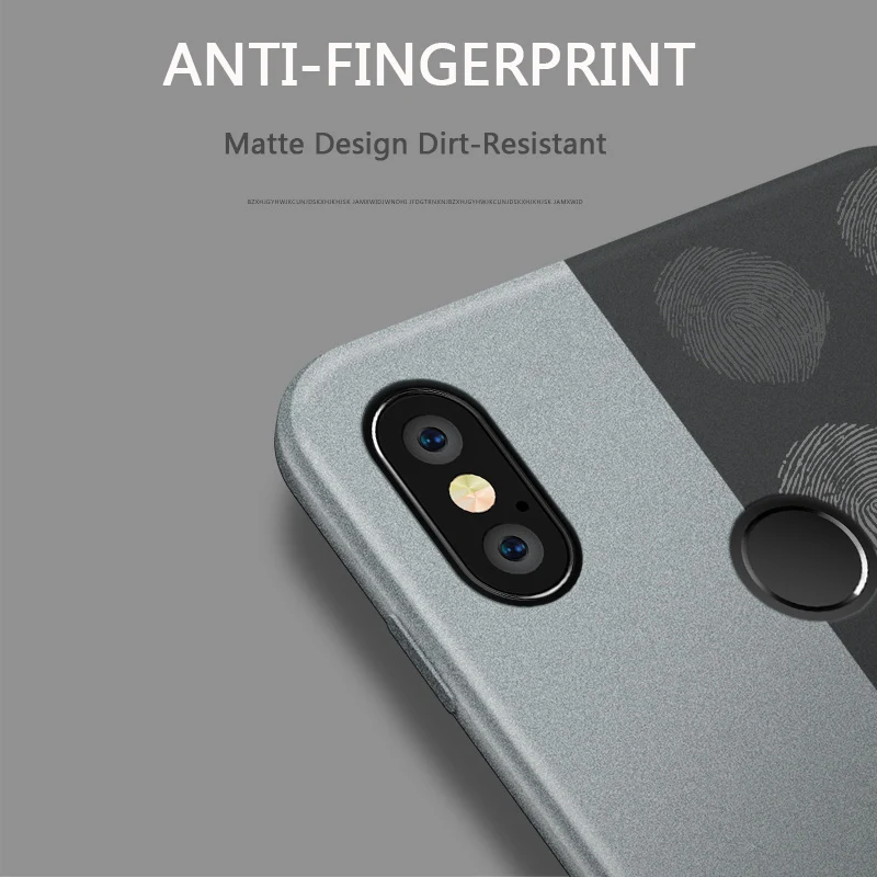 UPaitou Case for Xiaomi Redmi 7A Note 7 5 4 4X 5A Prime 6 K20 Pro 6A S2 GO Anti Fingerprint Soft Matte Ultra Thin TPU Cover |