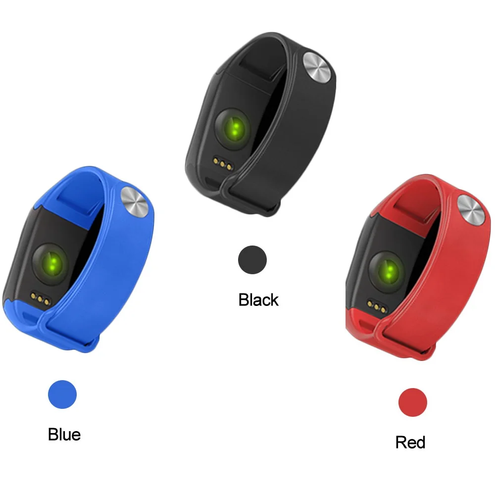 Лидер продаж 0 66 дюймов Smartband крови Давление сердечного ритма умный Браслет F1
