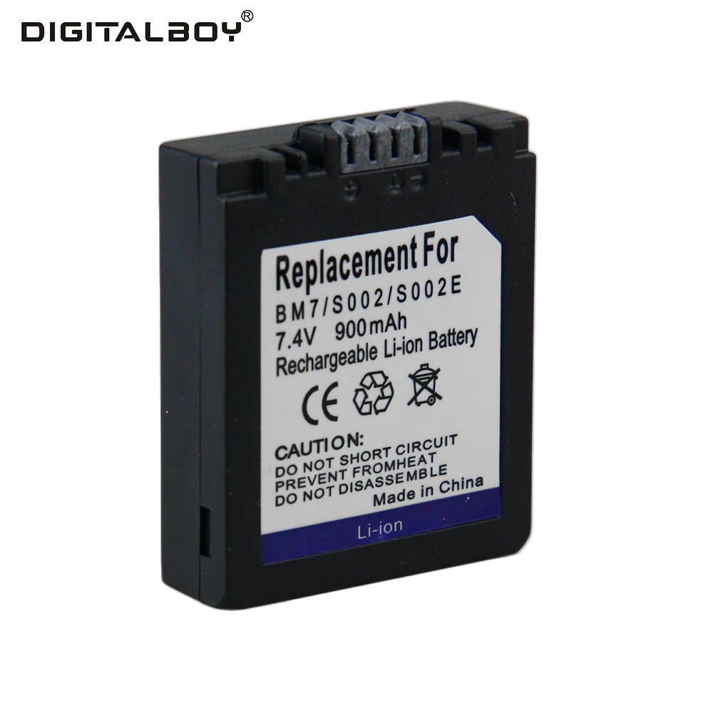 Цена оптовой продажи 1 шт. 900 мАч cgas002 cga-s002 CGA S002 Батарея для Panasonic dmc-fz1 dmc-fz10 dmc-fz10eg-k