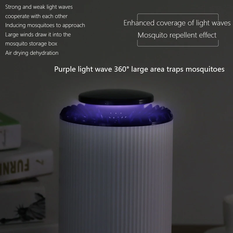 EXPED умная электрическая Москитная лампа для дома без излучения от комаров USB