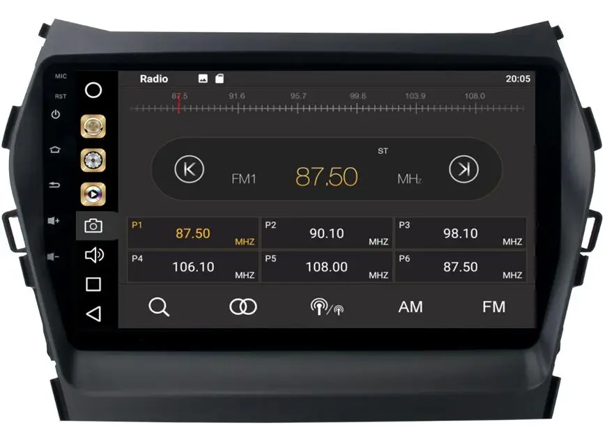 Carplay 4G 9 дюймов Android 10 автомобильная аудиосистема для Hyundai IX45 Santa Fe Santafe 2013 головное