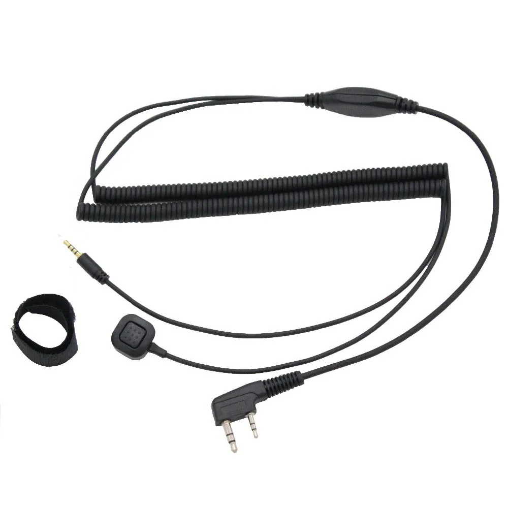 V3 V6 V8 V1098a V5s Bluetooth шлем гарнитура специальный соединительный кабель для Kenwood Baofeng UV