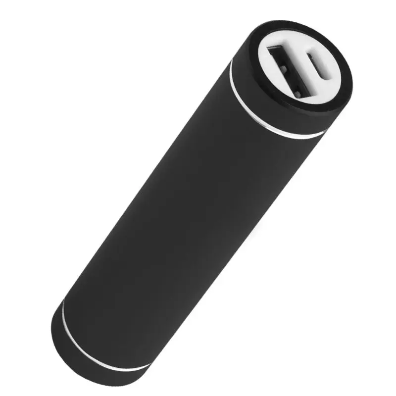 1 шт. металлический 5 в USB внешний аккумулятор чехол Комплект 1X 18650 зарядное