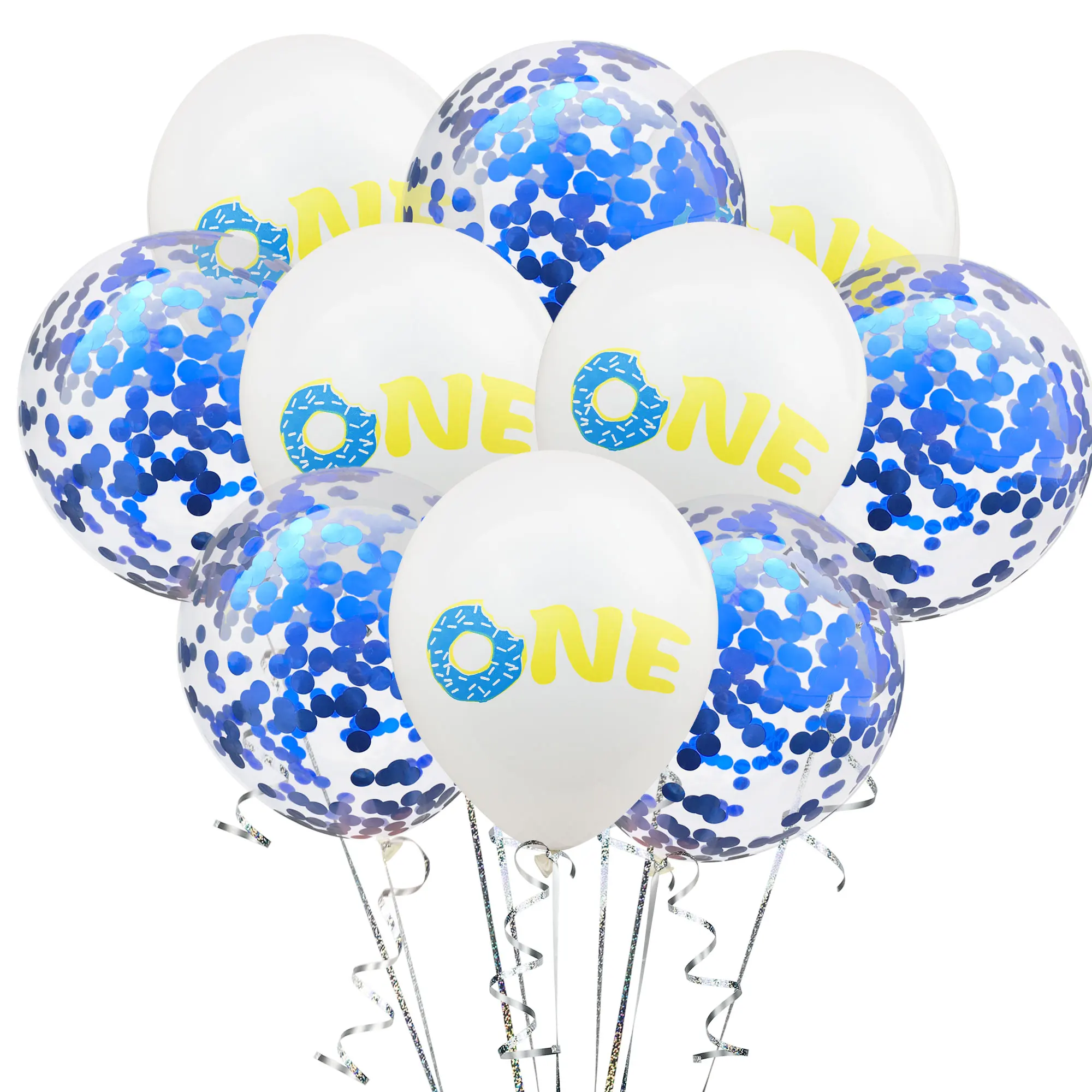 ZLJQ украшения для первого дня рождения пончики латексные шары первый день