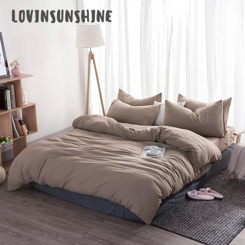 Комплект постельного белья LOVINSUNSHINE пододеяльник королевский комплект из 4