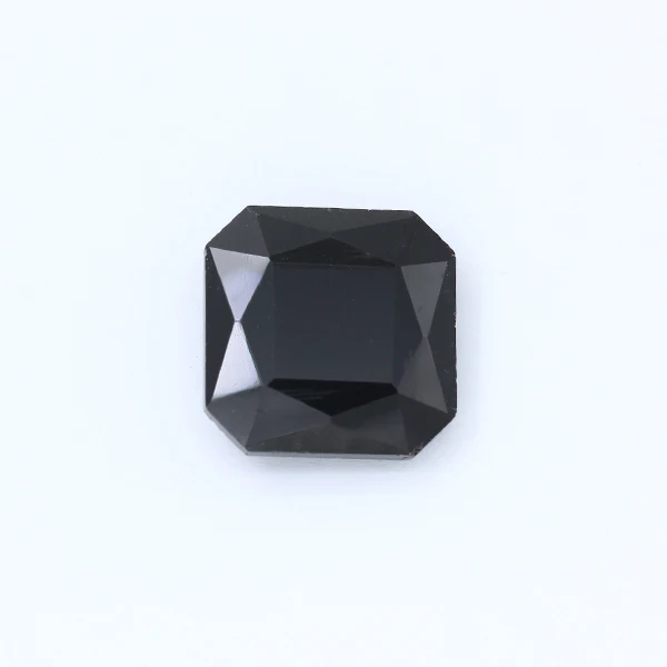 black 9p 23 мм квадратный цвет с заостренным фольгированным дном сзади стекло камень граненый Кристалл Стразы детская игрушка счетчик декор драгоценность DIY ремесло одежда - Цвет: black