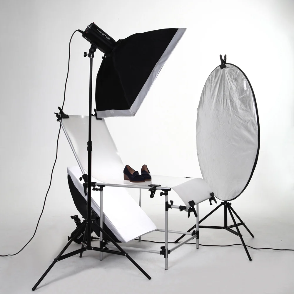 Godox 250 Вт студийная вспышка лампа для фотосъемки гибсветильник набор Taobao фото