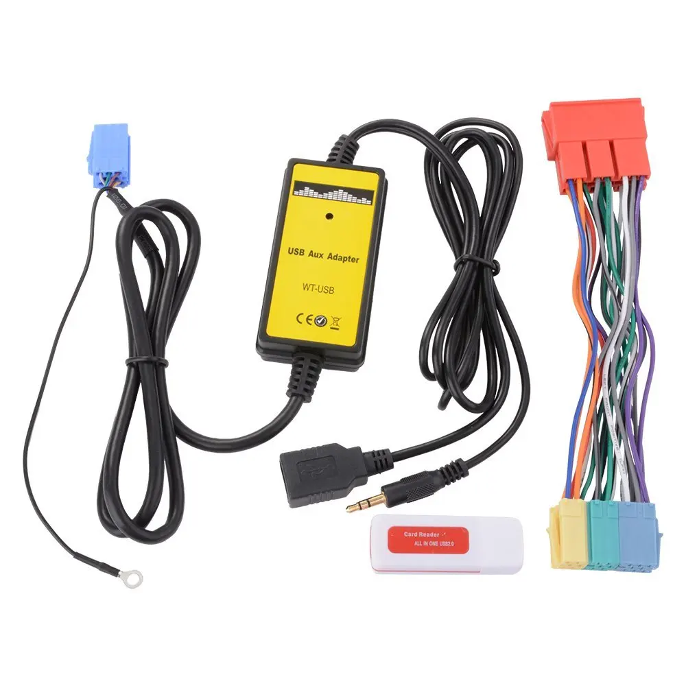 Автомобильный аудио MP3 MP4 плеер интерфейс USB AUX адаптер кабель для Audi A4 S4 A6 S6 Ac471 |