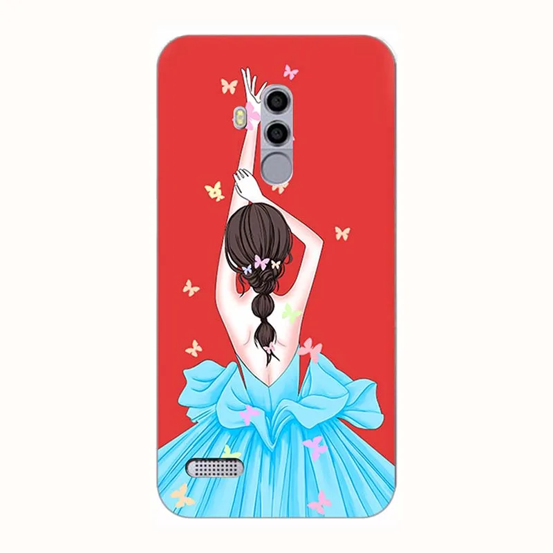 A081 Модные телефонные Шкафы для Leagoo T8s 5,5 дюймов Мягкий ТПУ мобильный мультфильм печатных для Leagoo T8s сумки - Цвет: A081
