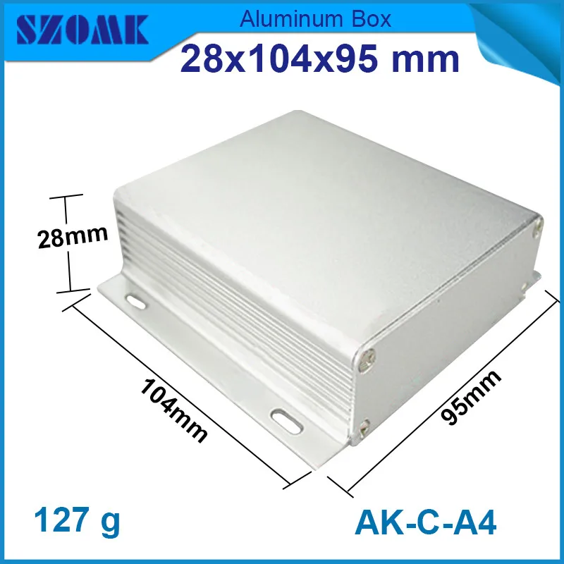 Настенный монтажный Алюминиевый Приборный корпус (1 шт.) diy электрическая