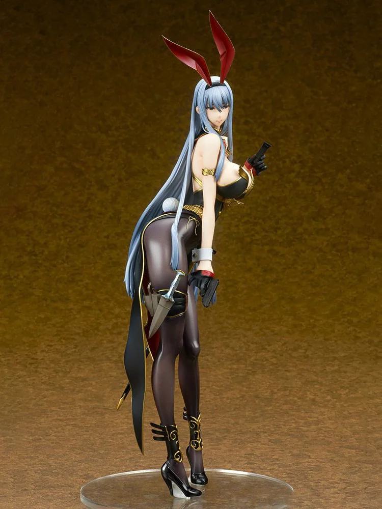 Ques Q Valkyria Chronicles Selvaria Bles Bunny Ver. ПВХ фигурку фигурка девушки из аниме модель игрушки