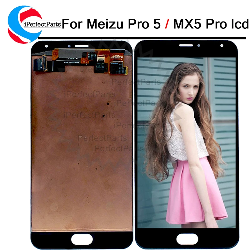 5 7 &quotдля Meizu Pro pro5 ЖК экран дисплей + сенсорная панель дигитайзер с рамкой для meizu mx5