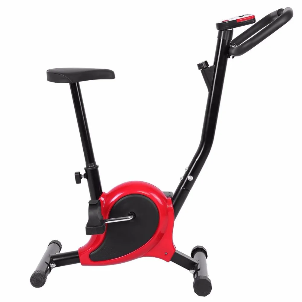 Бытовой Велотренажер Крытый Велоспорт велосипед ЖК дисплей Экран Фитнес