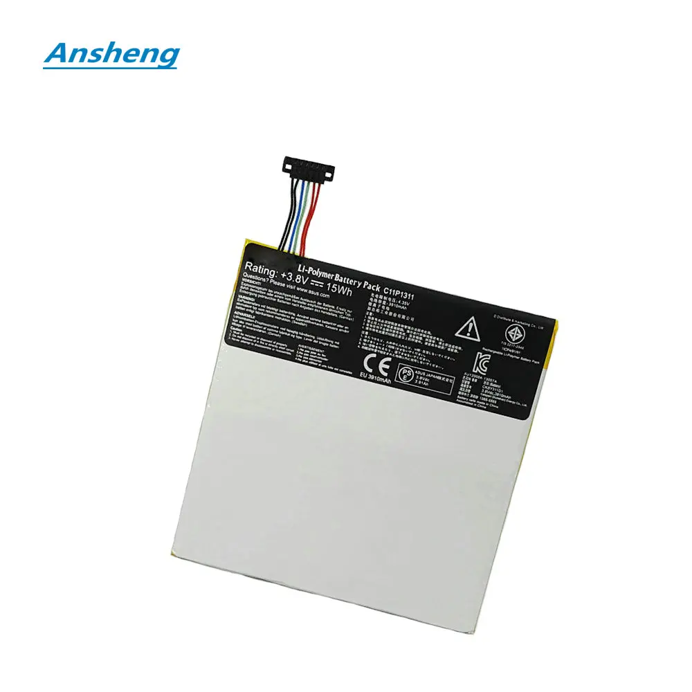Ansheng высококачественный C11P1311 3910 мАч аккумулятор для Asus MeMO Pad HD 7 ME175KG Dual SIM HD7 ME175