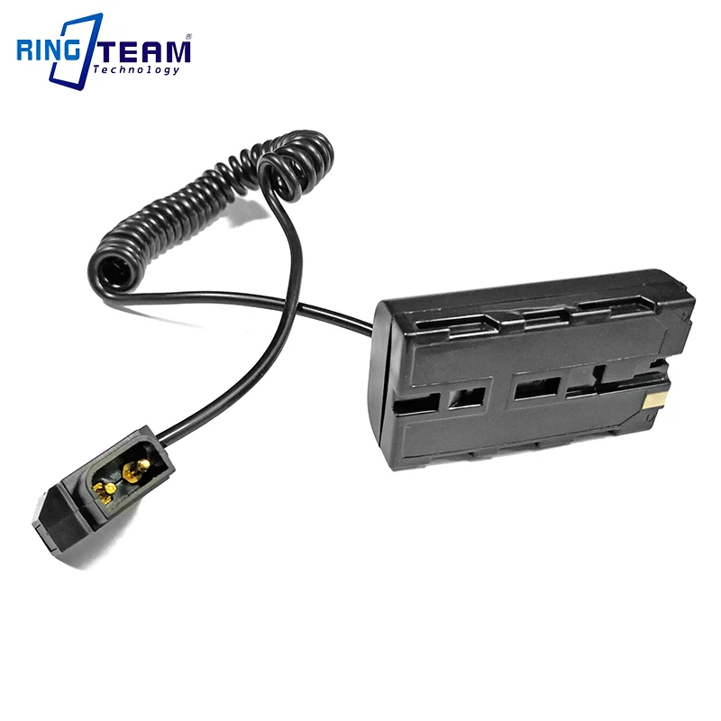 2 шт. Антон Бауэр золотые пластины V mount P Tap D для NP F550 F570 блок питания DC муфта