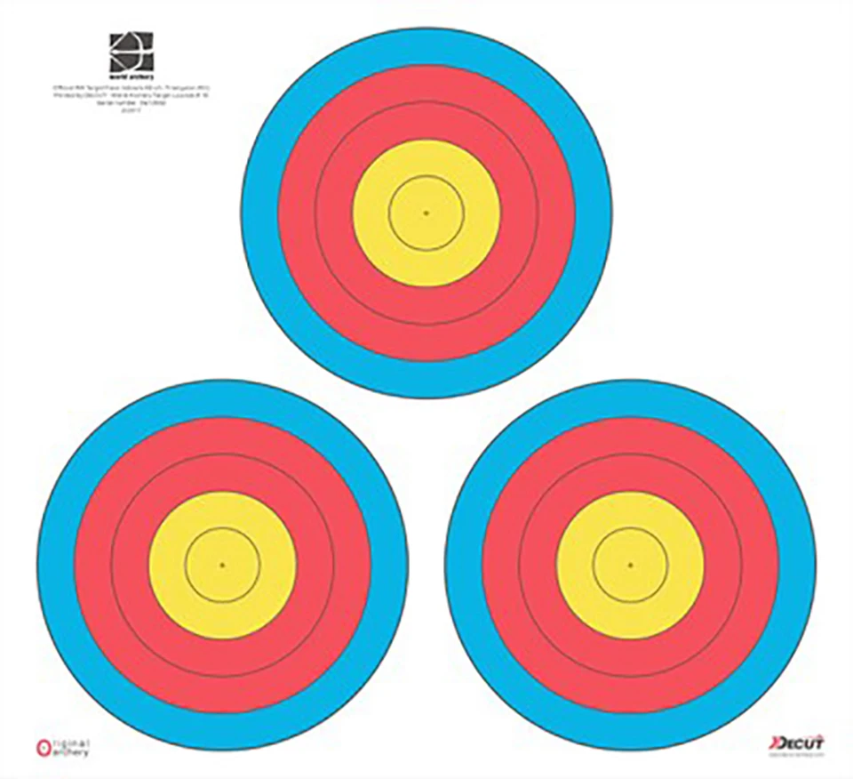 40 * 5TRC нетканые материалы для стрельбы из лука бумага мишени огнеупорная и