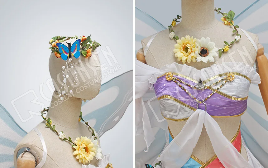 COSPLAYONSEN Love Live! Косплей костюм с крыльями из м/ф страна феи|love live|minami kotori cosplaykotori cosplay