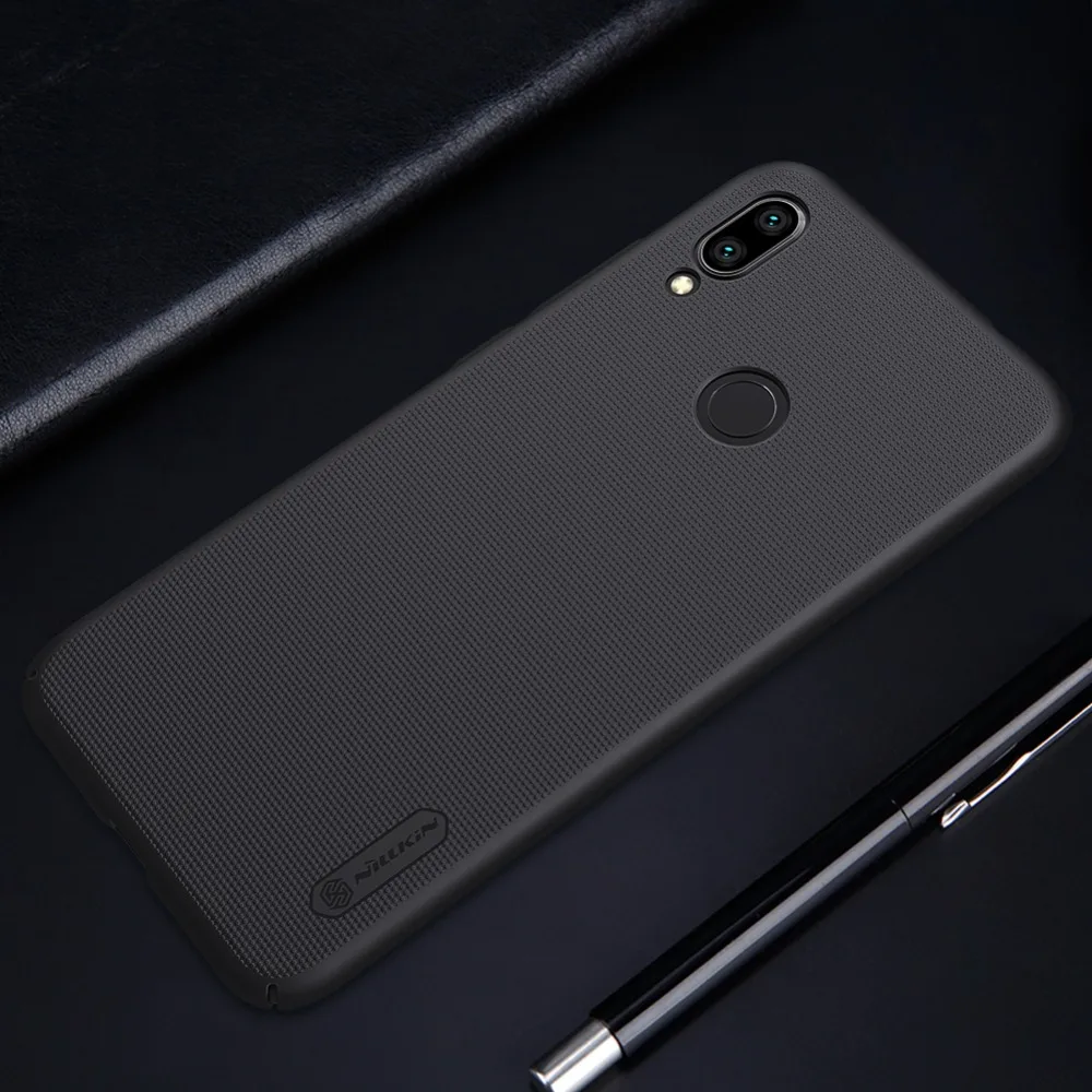 Redmi note 7 case cover 6.3'' NILLKIN Frosted PC Matte hard back with Gift Phone Holder For xiaomi redmi pro | Мобильные