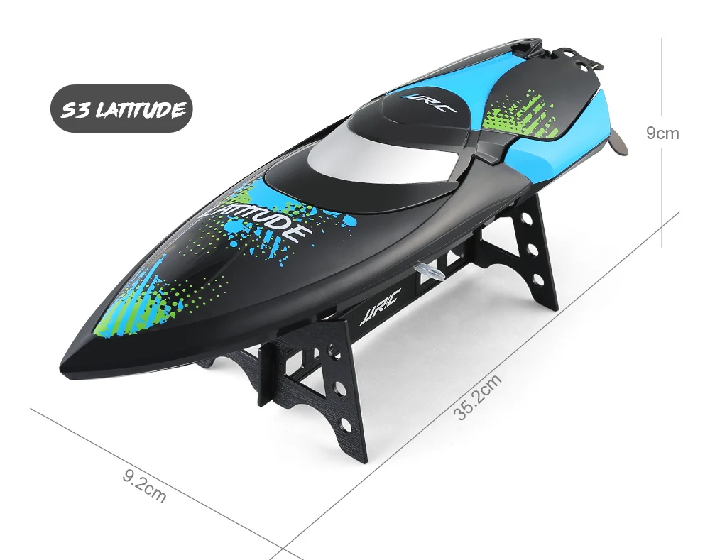 JJRC S1/S2/S3 RC лодка 2,4 ГГц 4CH 25 км/ч высокоскоростная Мини RC гоночная лодка RTR