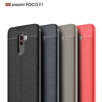 Противоударный чехол для Pocophone F1, углеродное волокно, Матовый ТПУ, силиконовый чехол для Xiaomi PocoPhone F1, чехол pocophon Poco F1, бампер