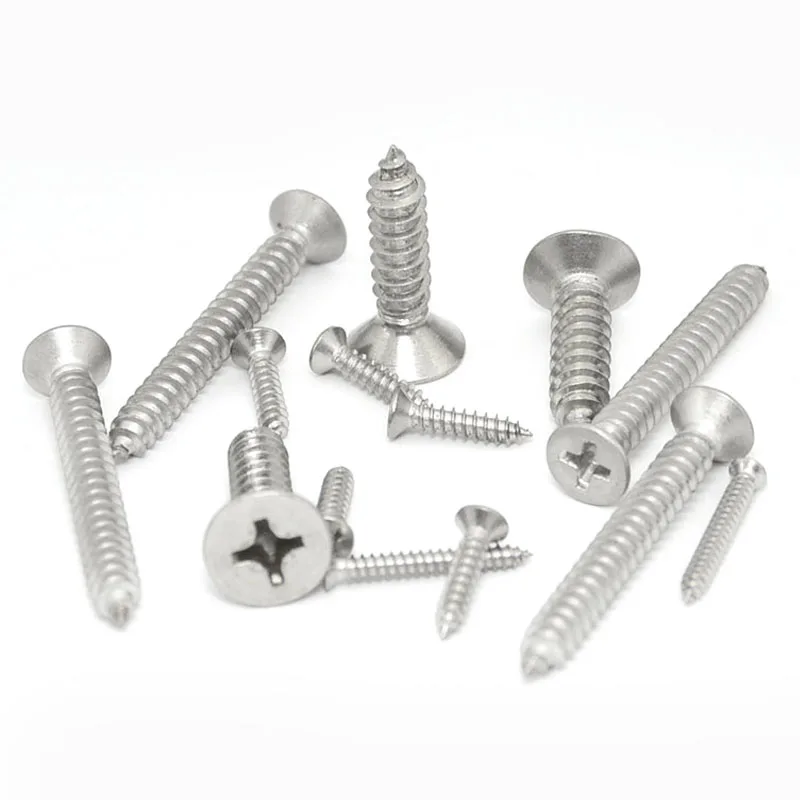 Фото 50 шт./лот M3x8-40mm саморезы из нержавеющей стали с плоской головкой Винты круглой 50 шт./лот M3x8-40mm саморезы из нержавеющей стали с плоской головкой Винты круглой