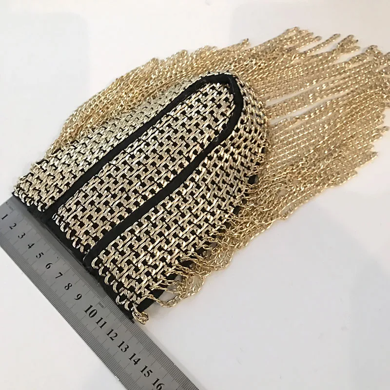 Аксессуары для представлений большая эполетка с бахромой hombro bijoux винтажное