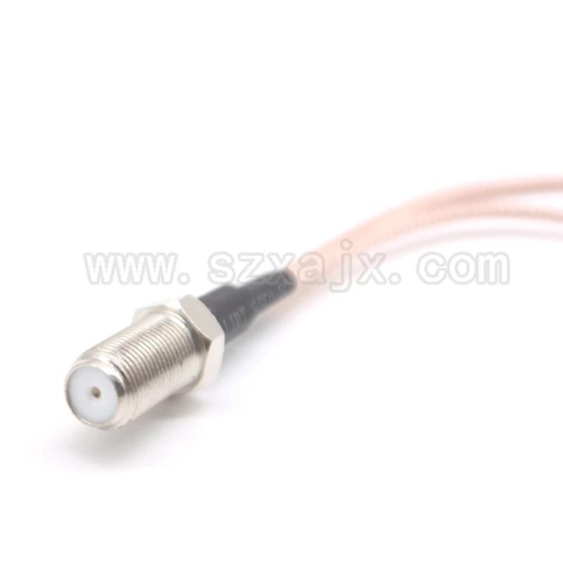 JX антенный кабель Pigtail F к 2 двойным TS9 Y Тип X TS9/CRC9/SMA разъем гнездо прямоугольный
