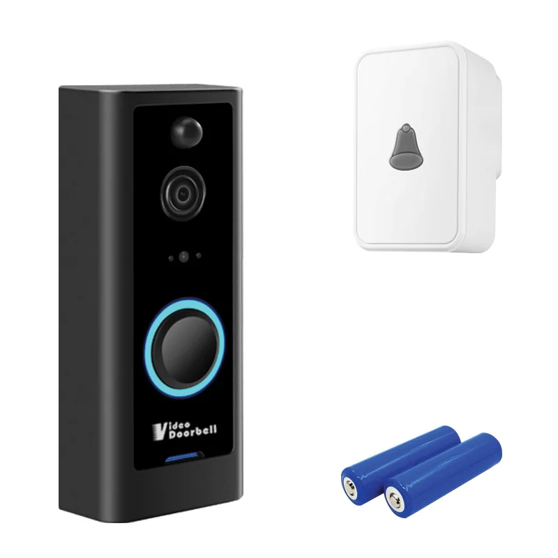 Беспроводной смарт Видеозвонок Higestone с Wi Fi IP65 дверной звонок ночное видение
