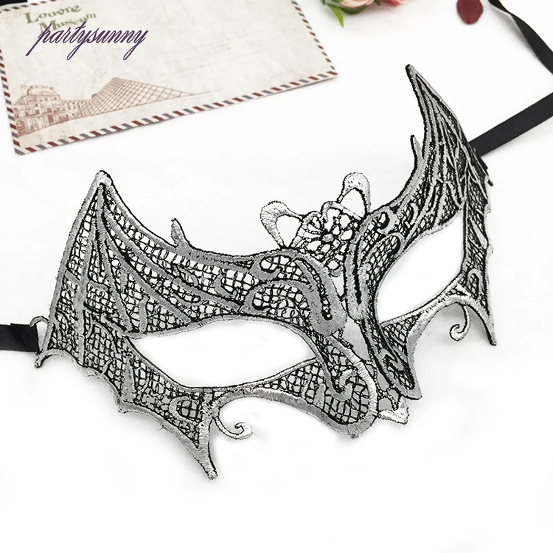 Мультицветная маска животного лица в виде летучей мыши для карнавала, крутые маски для маскарада, Хэллоуина, свадьбы, Рождества и вечеринок.