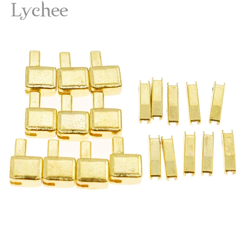 Lychee Life 10 комплектов 3 # металлическая застежка молния с открытым концом DIY