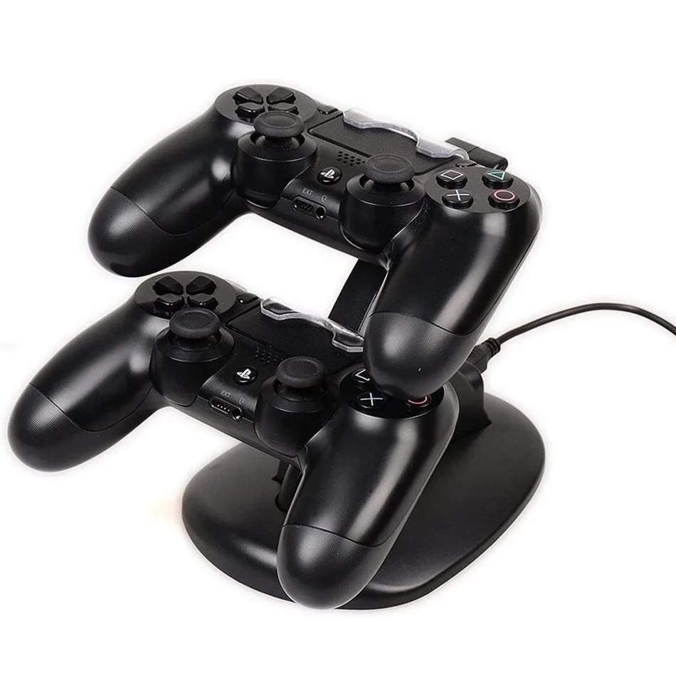 Waterlowrie Dual USB Gamepad зарядная станция для PS4 двойная ручка Charge sony Игровые приставки 4